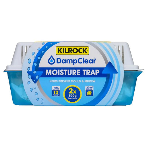Kilrock Damp Clear Moisture Trap + 2 x 500g Refills DAMPCLEARTRAP