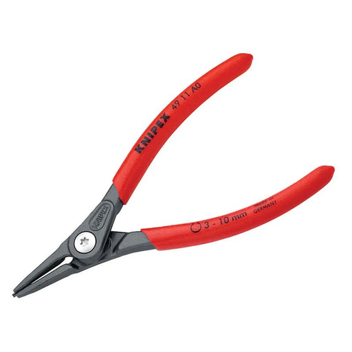 KNIPEX 49 11 A0 Precision Circlip Pliers External Straight 3-10mm