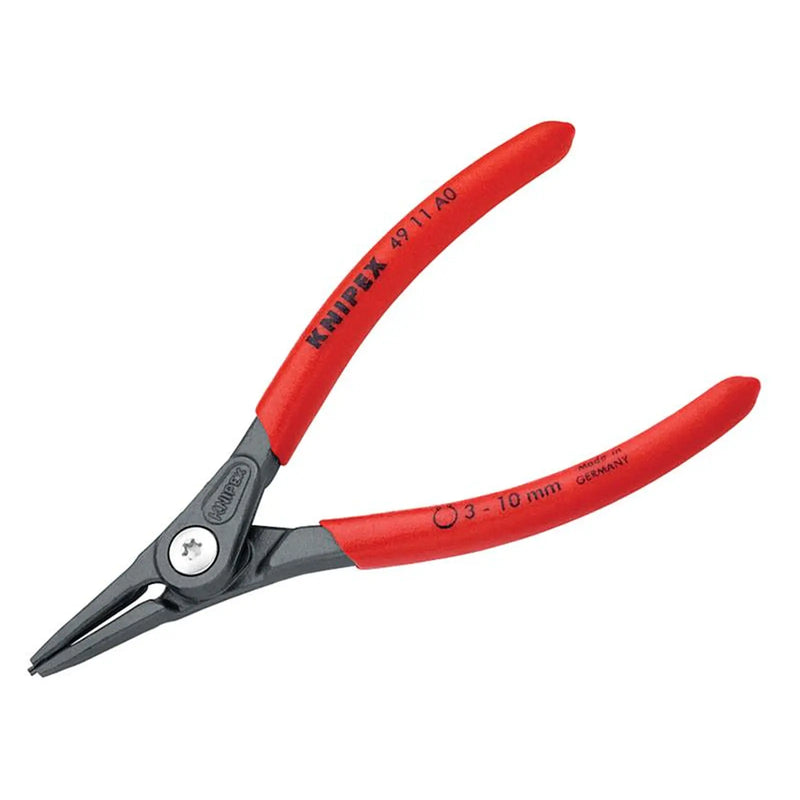 KNIPEX 49 11 A0 Precision Circlip Pliers External Straight 3-10mm
