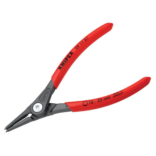 KNIPEX 49 11 A1 Precision Circlip Pliers External Straight 10-25mm