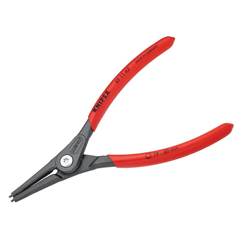 KNIPEX 49 11 A2 Precision Circlip Pliers External Straight 19-60mm
