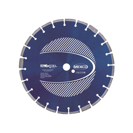 MEXCO Asphalt Looping Diamond Blade 350 x 25.4mm x 10mm Width