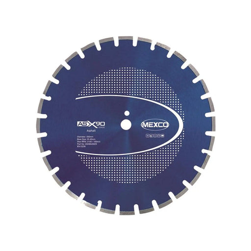 MEXCO Asphalt X90 Grade Diamond Blade 450 x 25mm