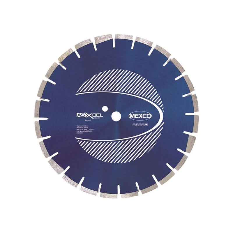 MEXCO Asphalt XCEL Grade Diamond Blade 350 x 20mm