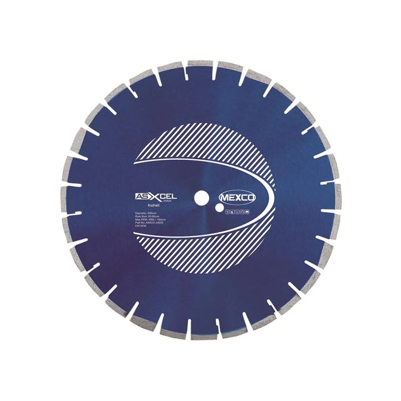 MEXCO Asphalt XCEL Grade Diamond Blade 400 x 20mm