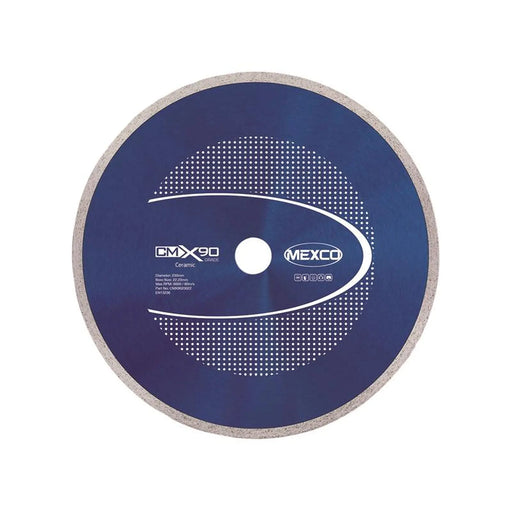 MEXCO X90 Grade Ceramic Materials Diamond Blade 230 x 22mm