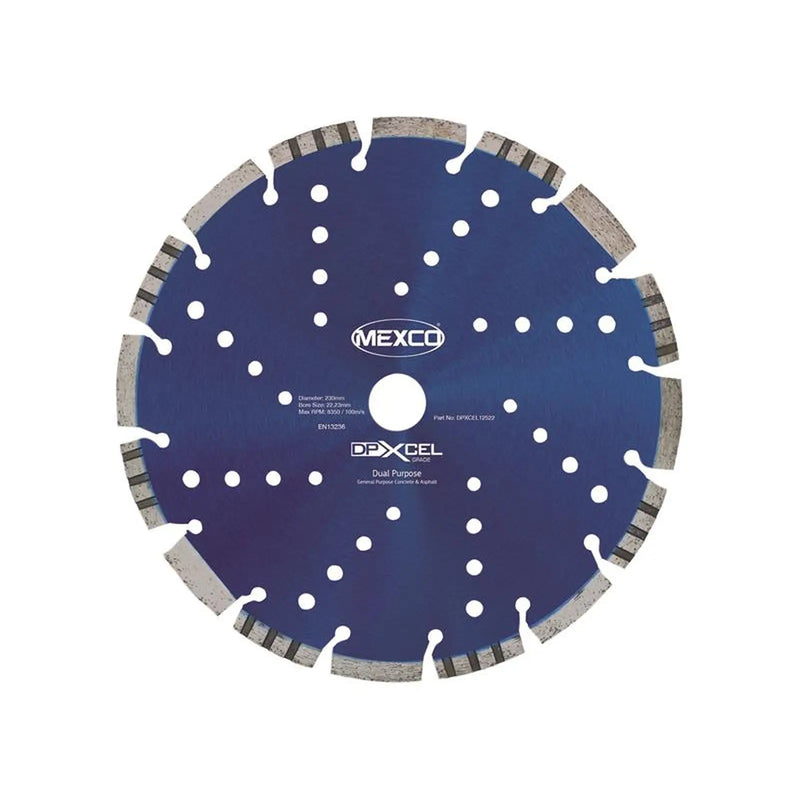 MEXCO XCEL Grade Dual Purpose Diamond Blade 230 x 22mm