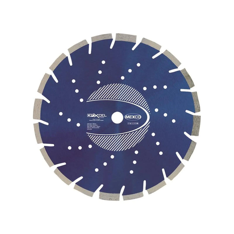MEXCO XCEL Grade Dual Purpose Diamond Blade 300 x 20mm