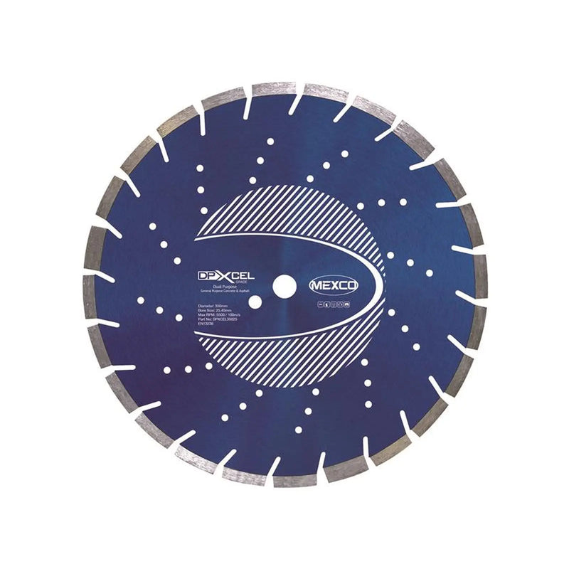 MEXCO XCEL Grade Dual Purpose Diamond Blade 350 x 25.4mm