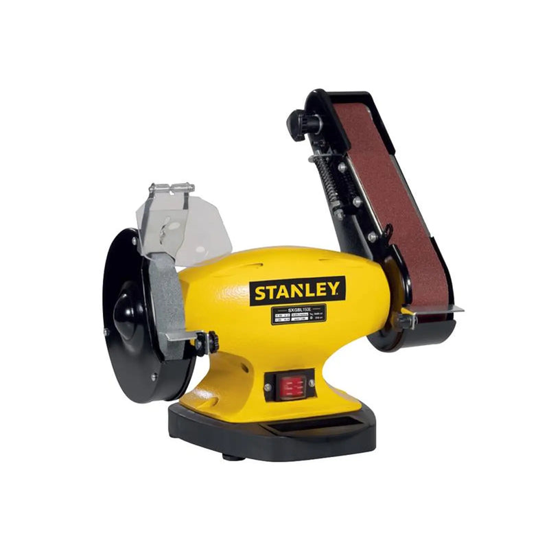 Stanley® Machines SXGBL150E Bench Grinder with Grinding Wheel/Sander Arm 240V 330W