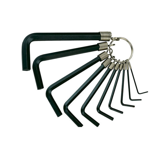 Teng Imperial Hexagon Key Set on Ring, 10 Piece (1/16-3/8in)