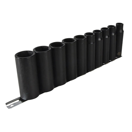 Teng 1/2in Drive 9126 Deep Impact Socket Set, 10 Piece