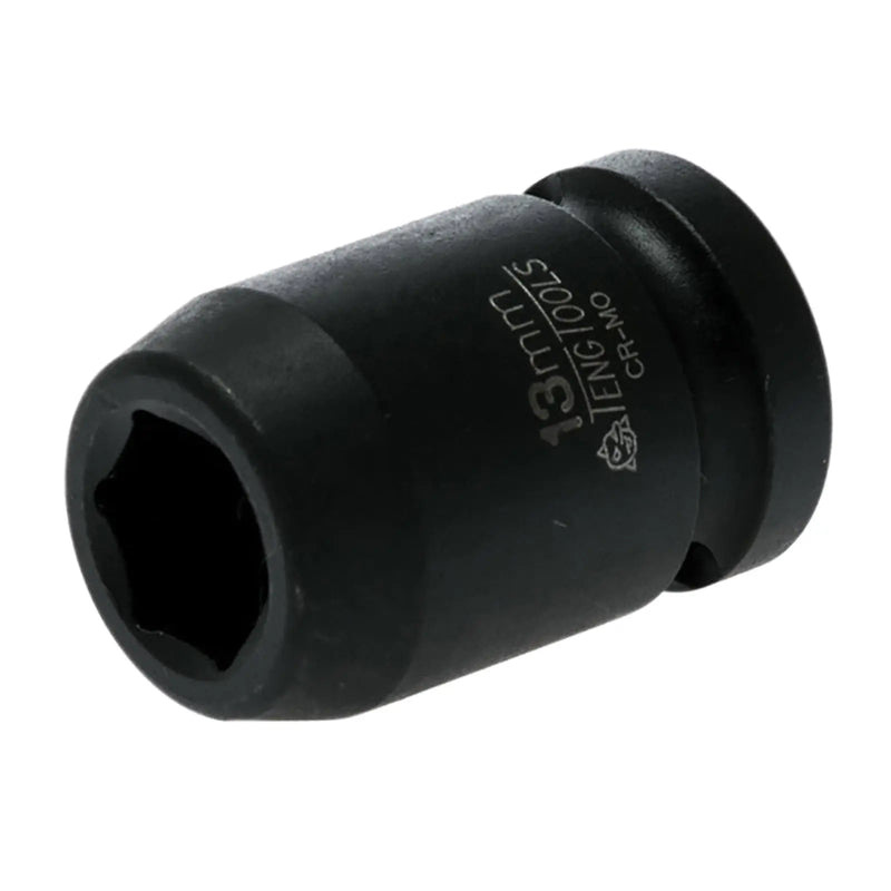 Teng Impact Socket Hexagon 6-Point 1/2in Drive 13mm