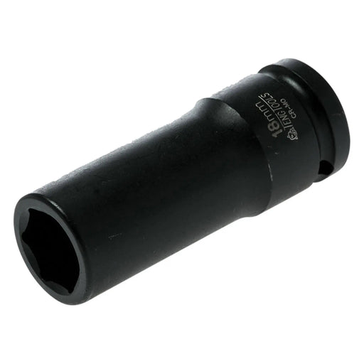 Teng Deep Impact Socket Hexagon 6-Point 1/2in Drive 18mm