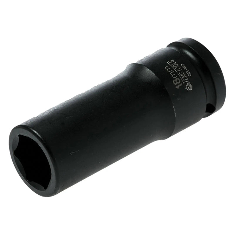 Teng Deep Impact Socket Hexagon 6-Point 1/2in Drive 18mm