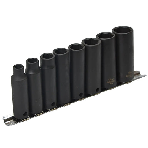 Teng 3/8in Drive 9386 Deep Impact Socket Set, 8 Piece