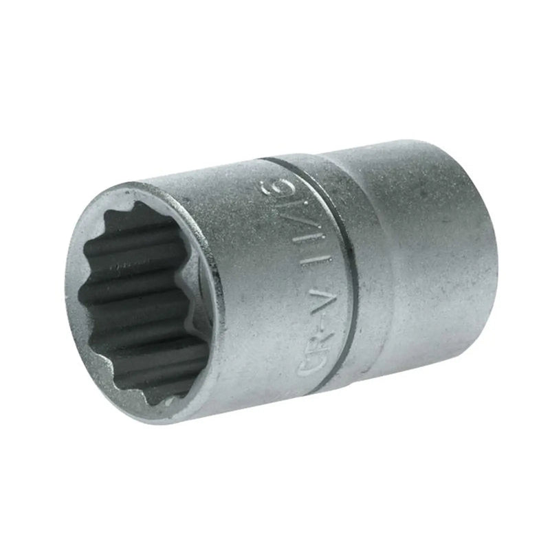 Teng Bi-Hexagon Socket 12-Point Regular A/F 1/2in Drive 11/16in
