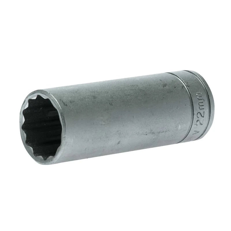 Teng Bi-Hexagon Socket Deep 12-Point 1/2in Drive 22mm