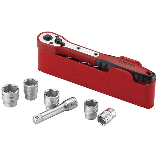 Teng 1/2in Drive M1212N1 Basic Socket Set of 12