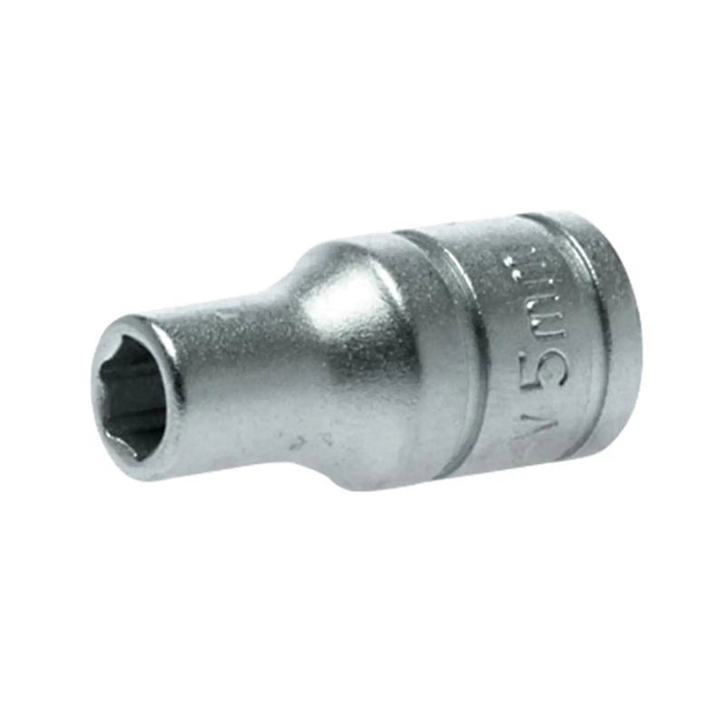 Teng Hexagon Socket 6 Point Regular 1/4in Drive 5mm