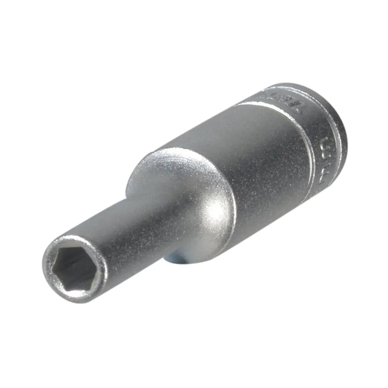 Teng Hexagon Socket Deep 6 Point Regular 1/4in Drive 12mm