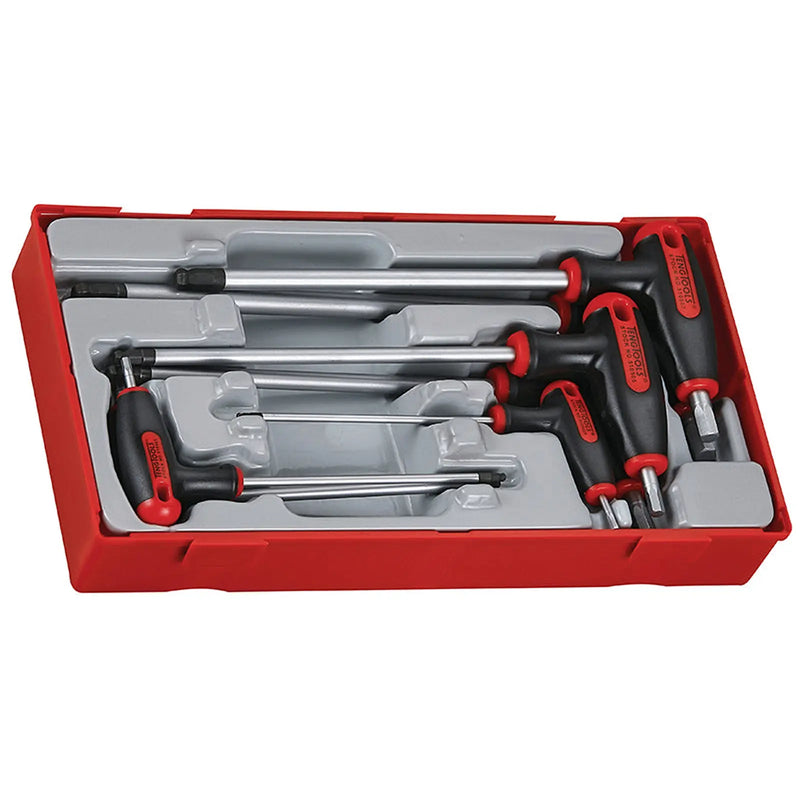 Teng TTHEX7 Metric Hex T-Handle Driver Set, 7 Piece
