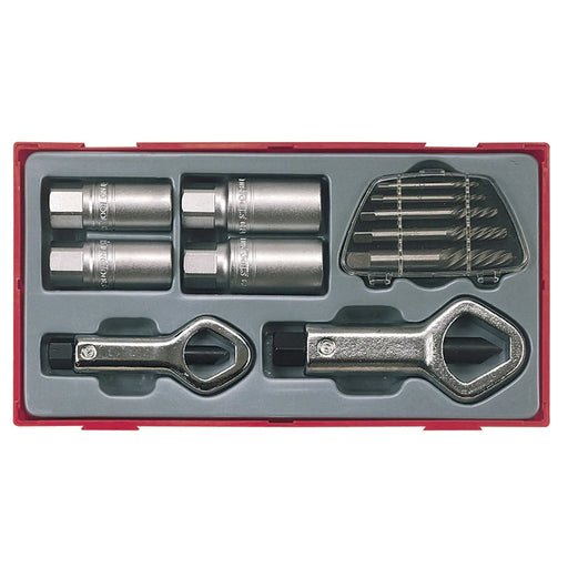 Teng TTSN11 Stud & Nut Remover Set, 11 Piece