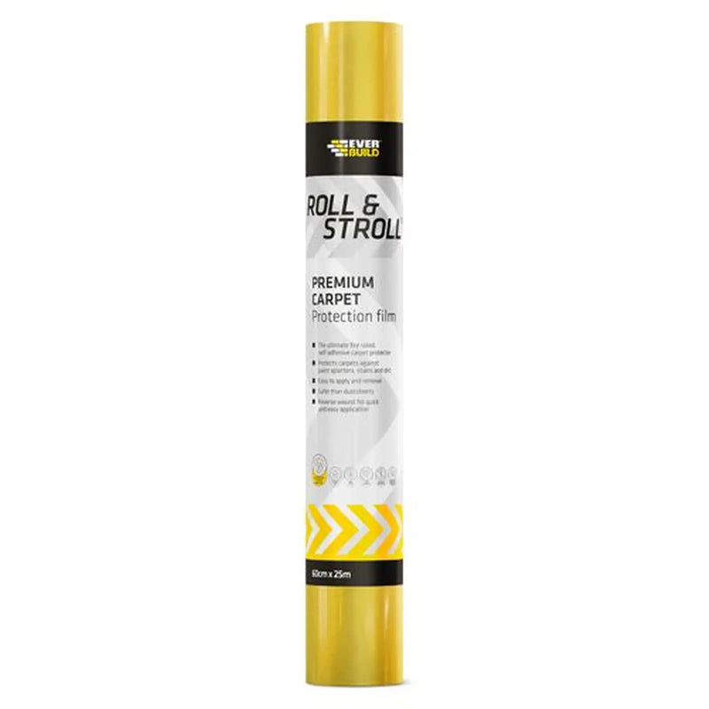 Everbuild Roll & Stroll Premium Carpet Protector 25mtr x 600mm