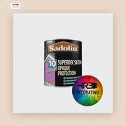 RB Decorating Supplies Sadolin Exterior Wood Paint - A6760M - Superdec 10 Year Protection