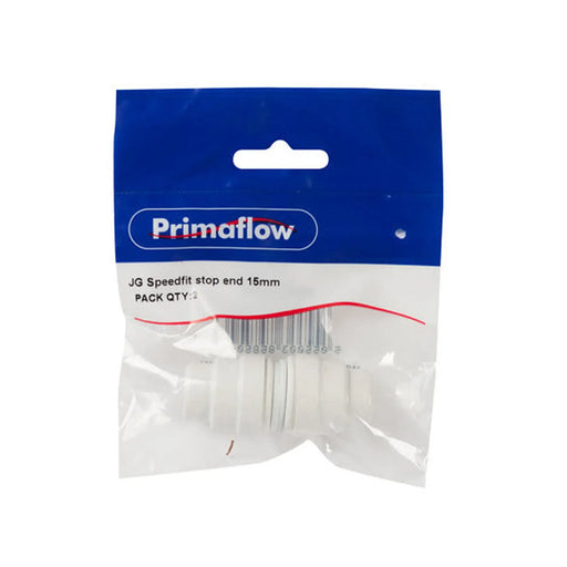 Primaflow PrimaPack JG Speedfit stop end 15mm - PK 2