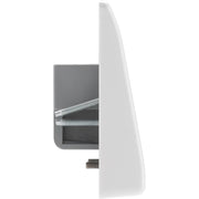 BG Electrical 800 Series - 45A single, flex outlet plate, bottom entry