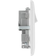 BG Electrical 800 Series - Double switched single pole, with USB A + C (12W)