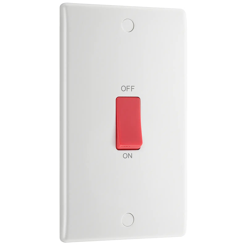 BG Electrical 800 Series - 45A, double pole, large plate