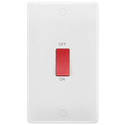 BG Electrical 800 Series - 45A, double pole, large plate