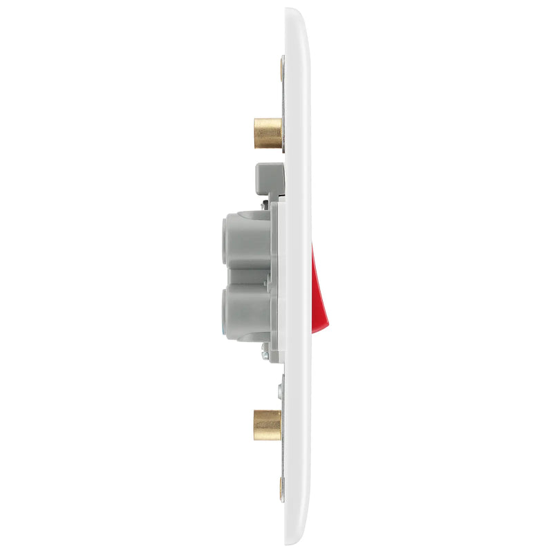 BG Electrical 800 Series - 45A, double pole, large plate