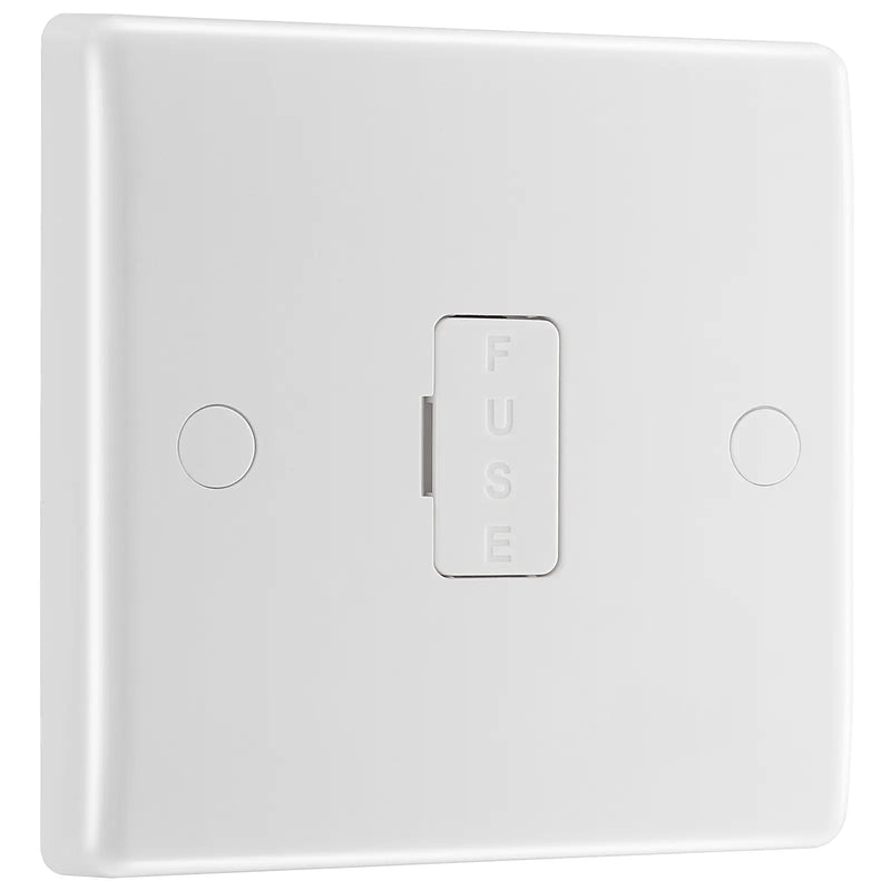BG Electrical 800 Series - Unswitched and fused with flex outlet