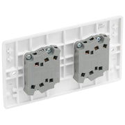 BG Electrical 800 Series - Quadruple, 2 way switch