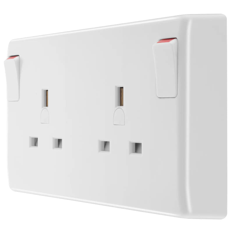 BG Electrical 800 Series - Single to double, single pole