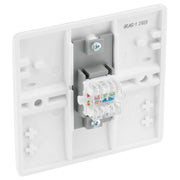 BG Electrical 800 Series - Single, RJ45 data socket (screw)