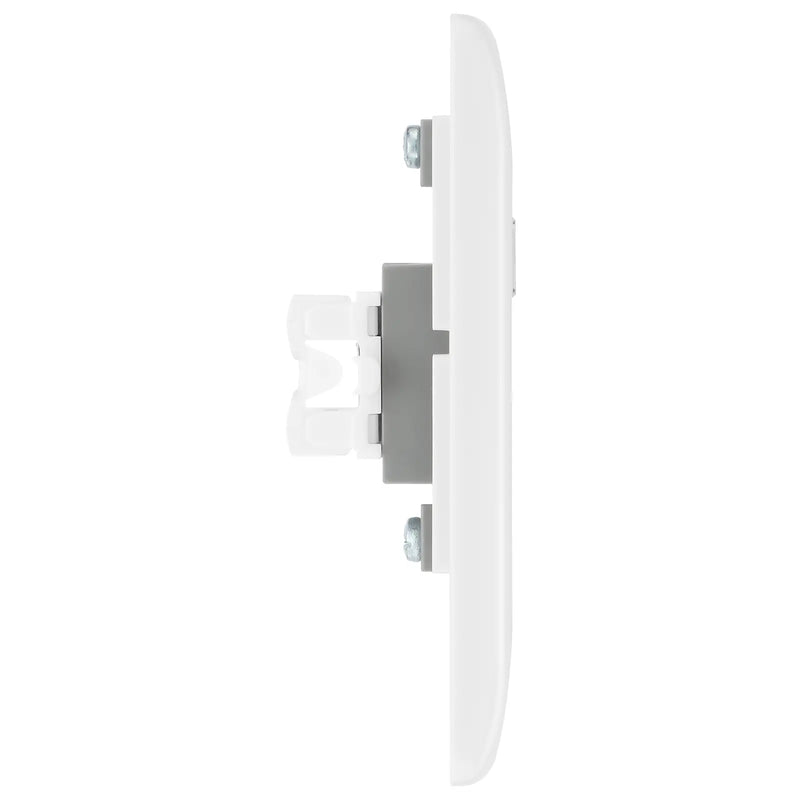 BG Electrical 800 Series - Single, RJ45 data socket (screw)