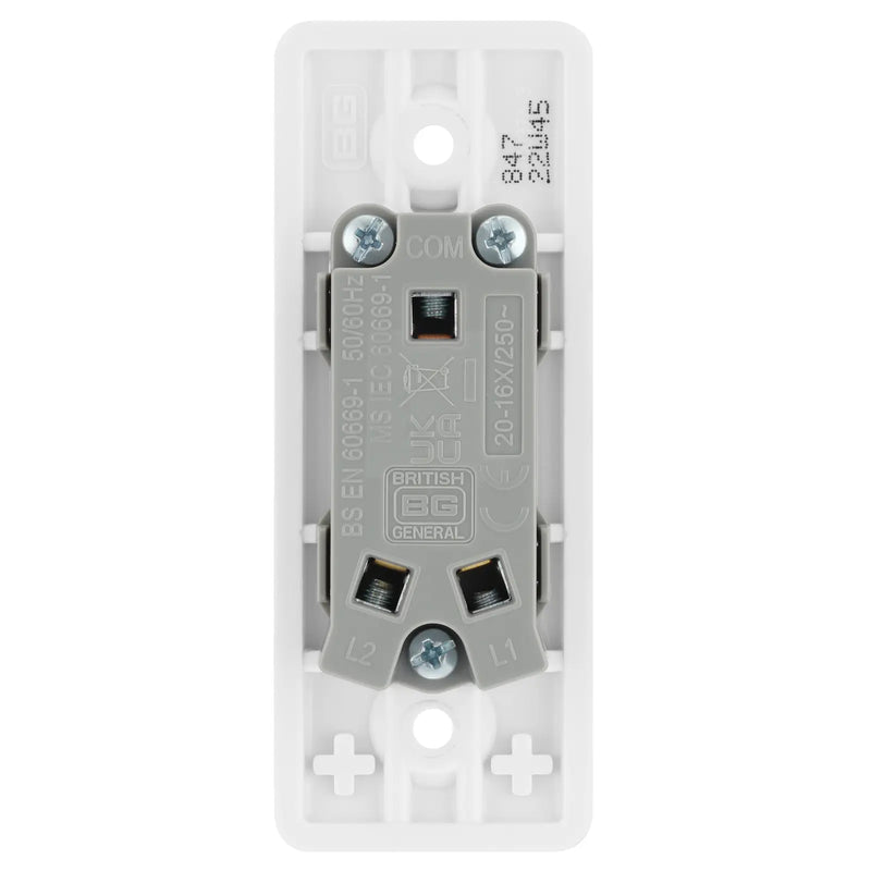 BG Electrical 800 Series - Single, 2 way