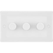 BG Electrical 800 Series - Triple, 2 way push 200W
