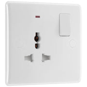 BG Electrical 800 Series - Single, switched, universal with indicator (export only)