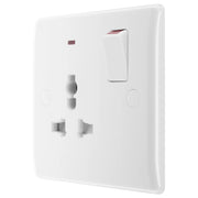 BG Electrical 800 Series - Single, switched, universal with indicator (export only)
