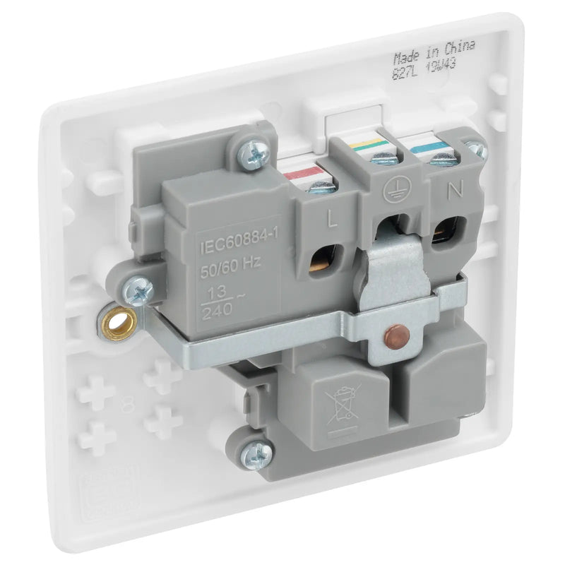 BG Electrical 800 Series - Single, switched, universal with indicator (export only)
