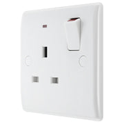 BG Electrical 800 Series - Single, switched, single pole, with indicator