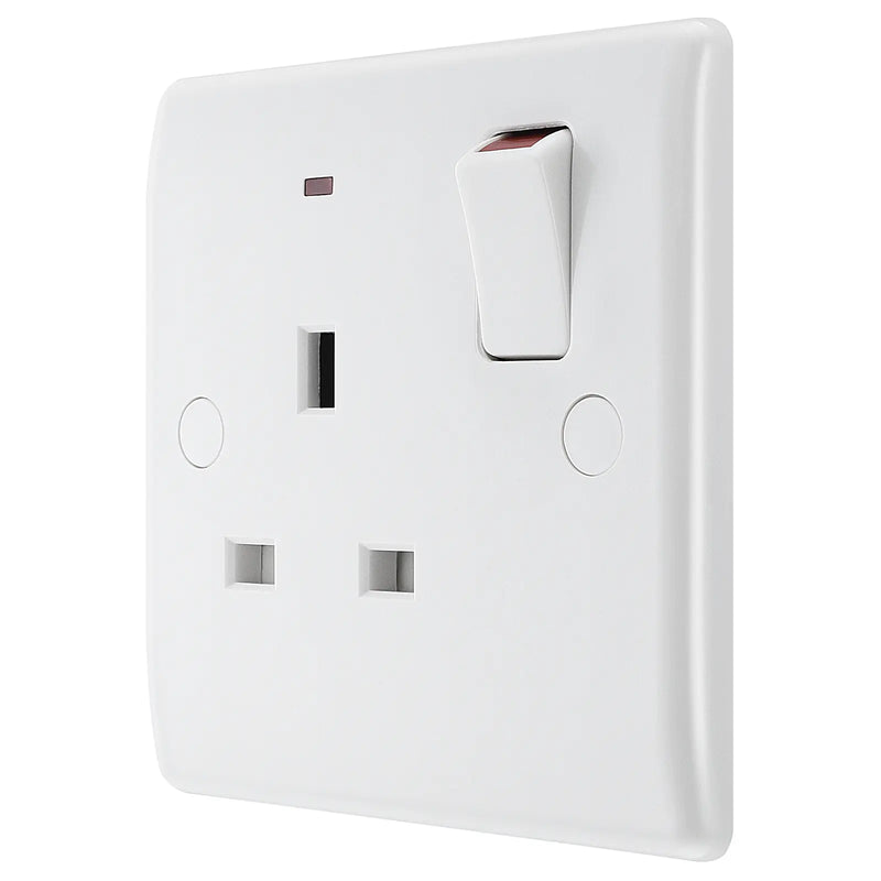BG Electrical 800 Series - Single, switched, single pole, with indicator