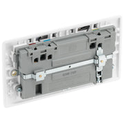 BG Electrical 800 Series - Double, switched, single pole, Wi-Fi Extender, with USB A