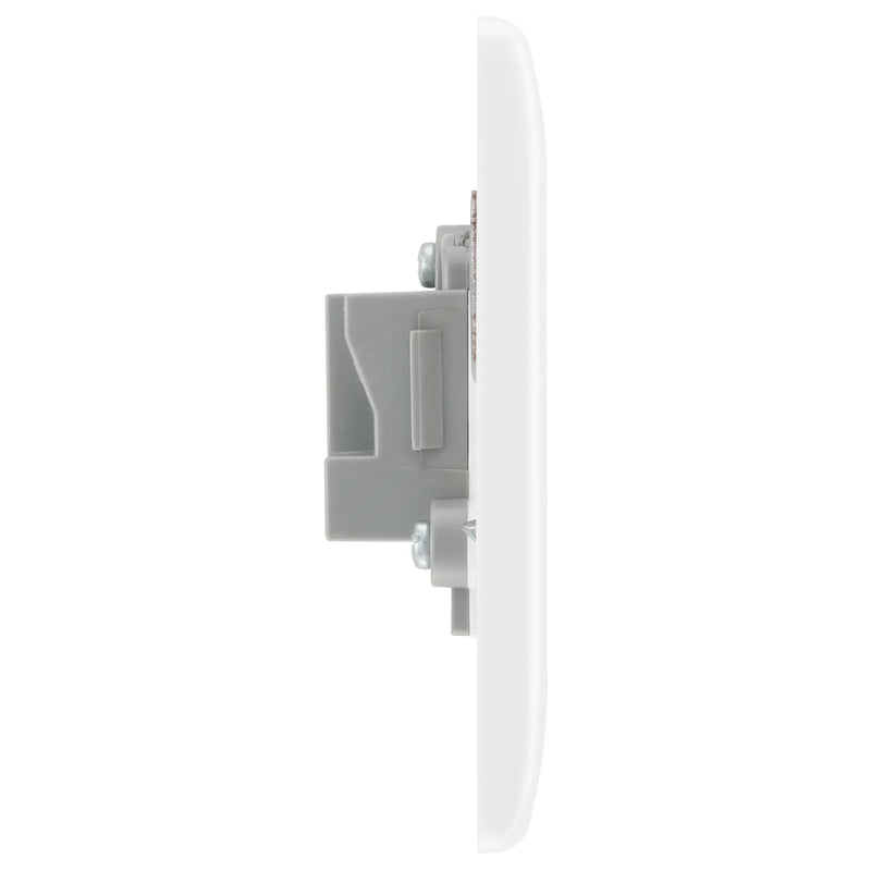 BG Electrical 800 Series - 2A, Single, unswitched, round pin