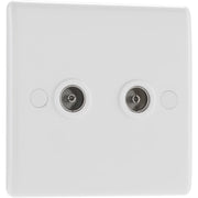 BG Electrical 800 Series - Double, isolated, co-axial
